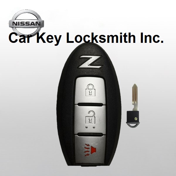 2009-2010-2011-2012-2013-2014-2015-2016-2017 Nissan 370Z Smart Key 3-Button FCC ID KR55WK49622