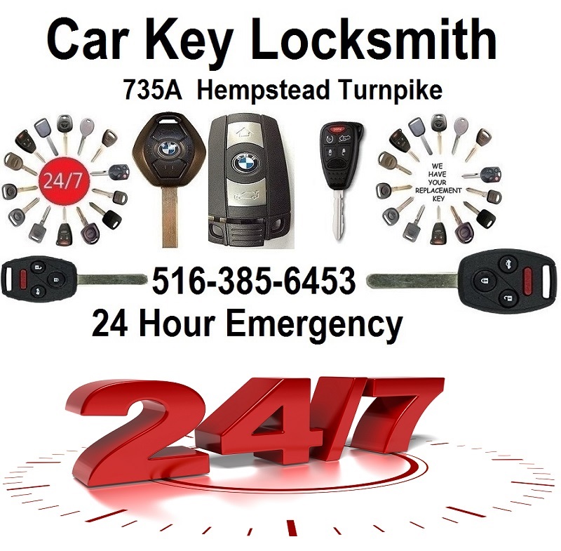 Belmont 24 Hour Locksmith 516-792-3170 | Car Key Locksmith Inc, Elmont Belmont NY Car Key Replacement 